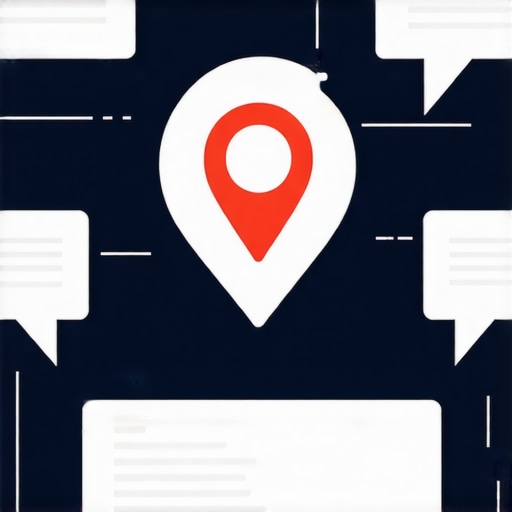 Infographic illustrating comprehensive local SEO tactics for Google Maps optimization.