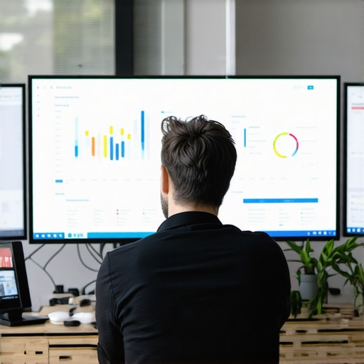 SEO consultant analyzing local data analytics for SEO optimization