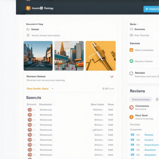BrightLocal dashboard displaying local search rankings and review management tools.