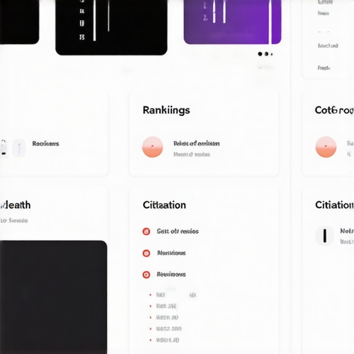 Screenshot of a local SEO management dashboard with analytics and citation data