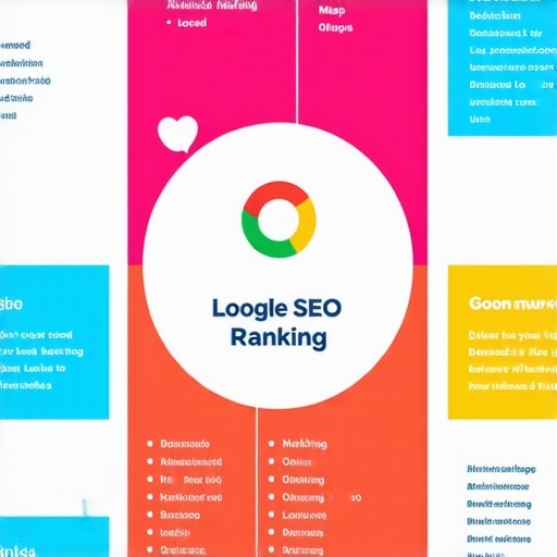 Infographic illustrating advanced tactics for improving Google Maps rankings