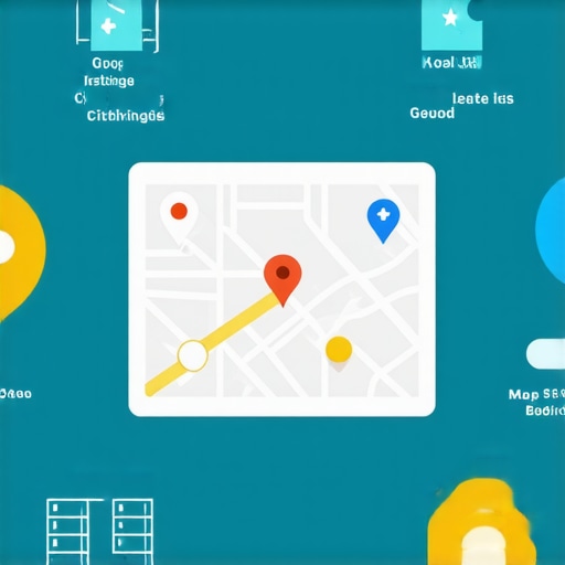 Infographic illustrating key local SEO strategies to enhance Google Maps ranking.