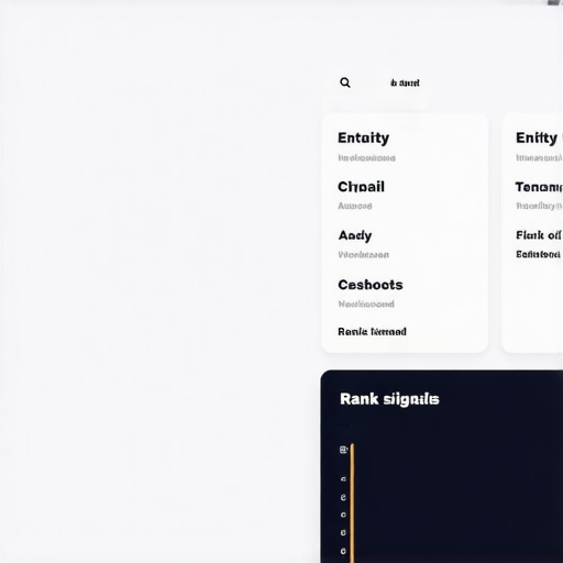 Screenshot of local SEO tools dashboard highlighting entity signals and ranking metrics
