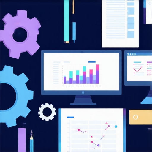 A workspace showing SEO software and ranking charts for local map pack optimization.