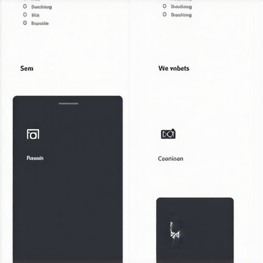 Google My Business dashboard with profile sections highlighted