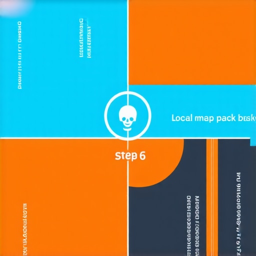Infographic illustrating the core steps for local map pack rankings with AI and data signals in 2026.